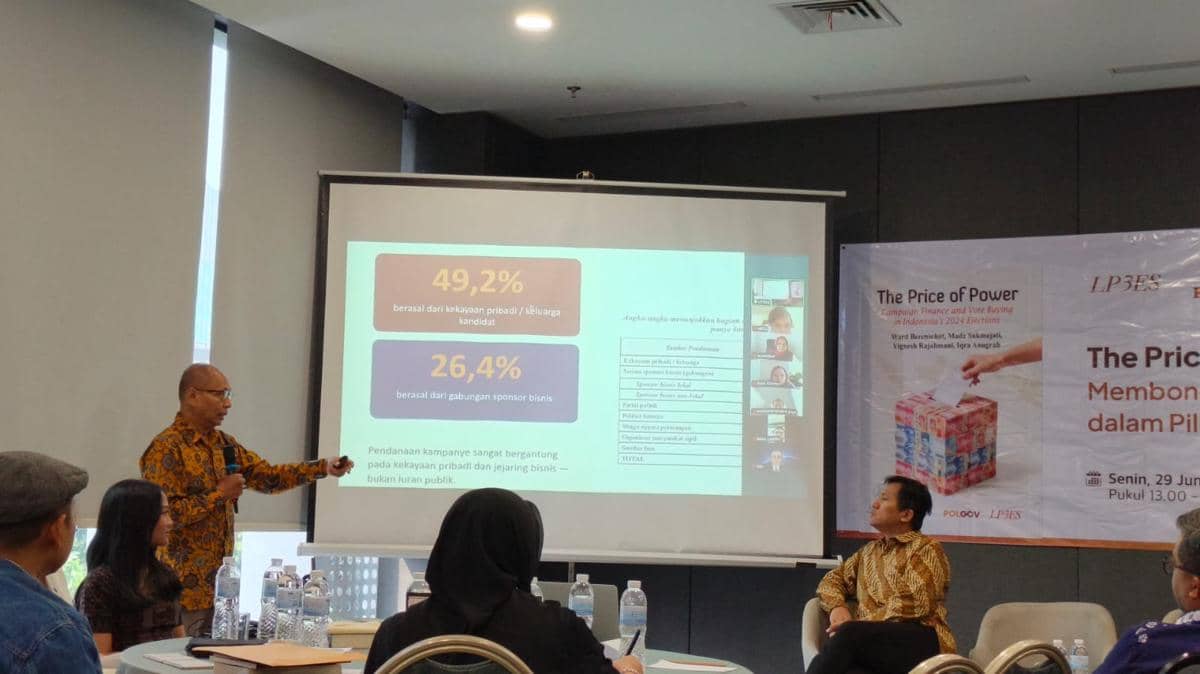 Diskusi dan peluncuran buku LP3ES