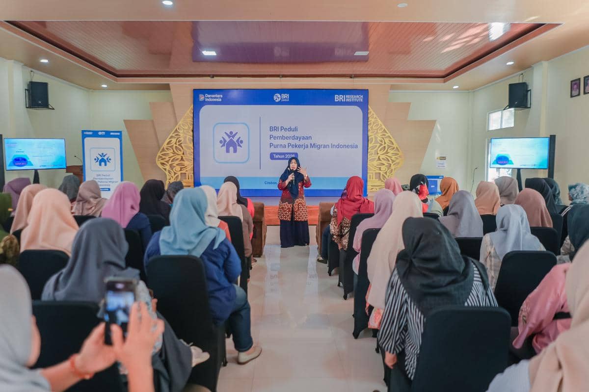 BRI Peduli Bekali Purna PMI di Cirebon dengan Pelatihan Wirausaha