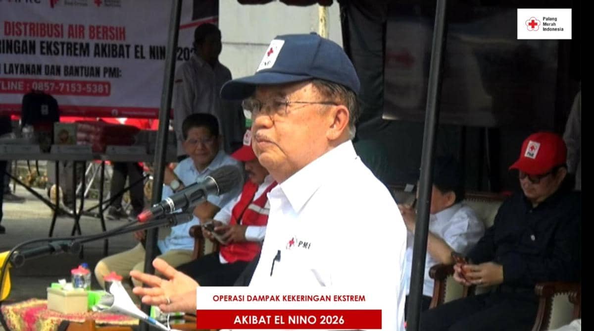 Hadapi El Nino, PMI Siapkan 400 Kendaraan untuk Distribusikan Air Bersih