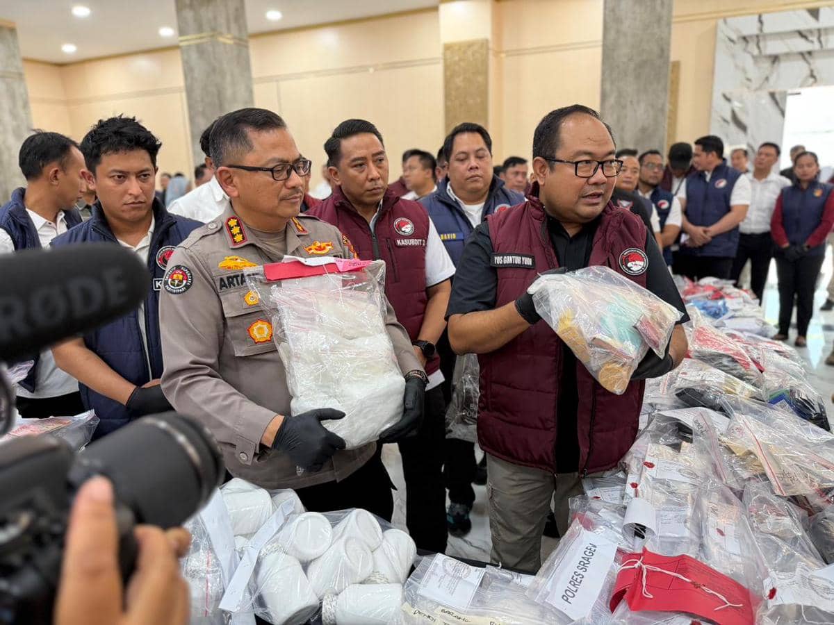 Razia 7 Bulan, Ditresnarkoba Jateng Tangkap 1.485 Pengedar Narkoba