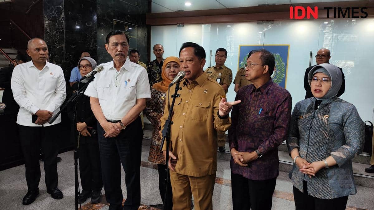 Mendagri dan Luhut Ajak 43 Kepala Daerah Bahas Digitalisasi Bansos
