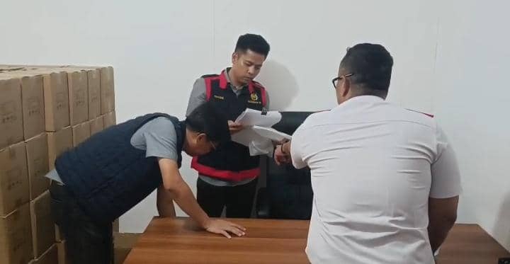 Kantor Dishub Palembang DIgeledah, Dugaan Korupsi Lampu Jalan