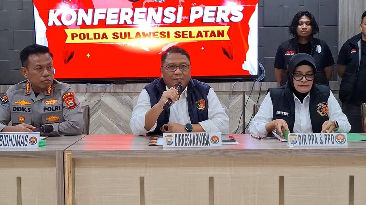 Polda Sulsel: Harga Sabu di Sulawesi Tembus Rp2 Miliar per Kg