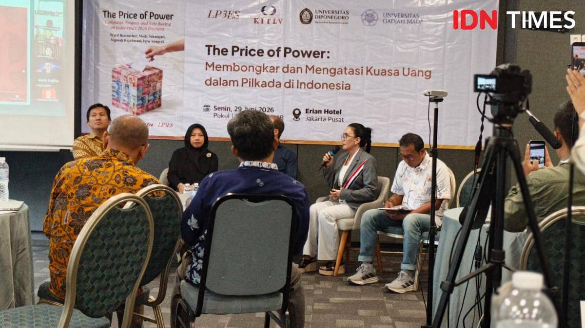 Diskusi dan peluncuran buku LP3ES