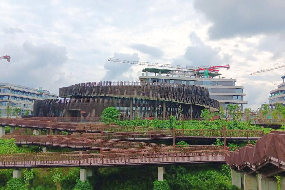 Viewing Deck Plaza Ceremony, IKN, Kalimantan Timur