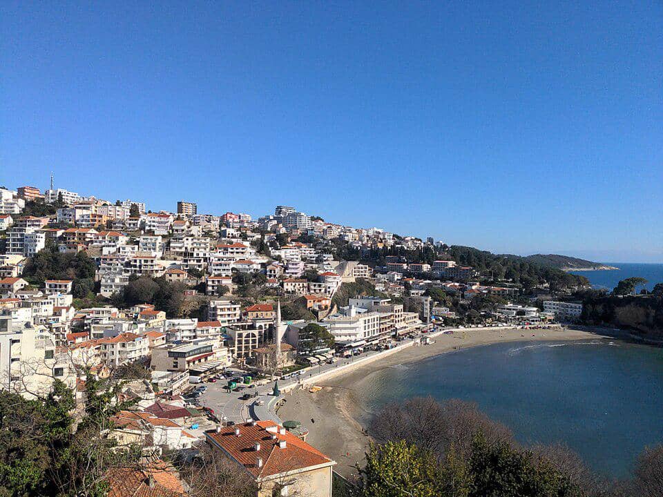 Kota Ulcinj di Montenegro