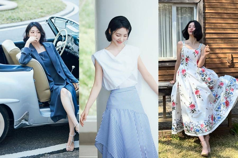 8 Gaya Elegan Shin Ye Eun dengan Rambut Pendek, Bikin Jatuh Hati