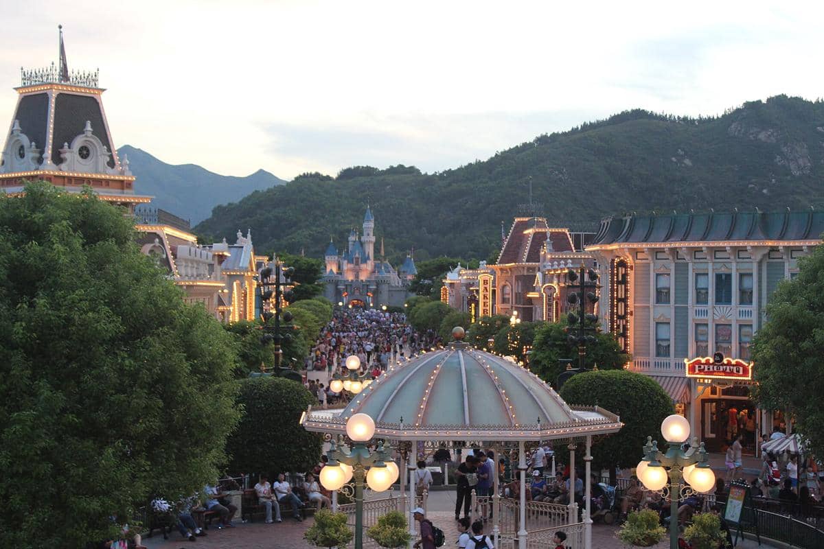 potret Hong Kong Disneyland