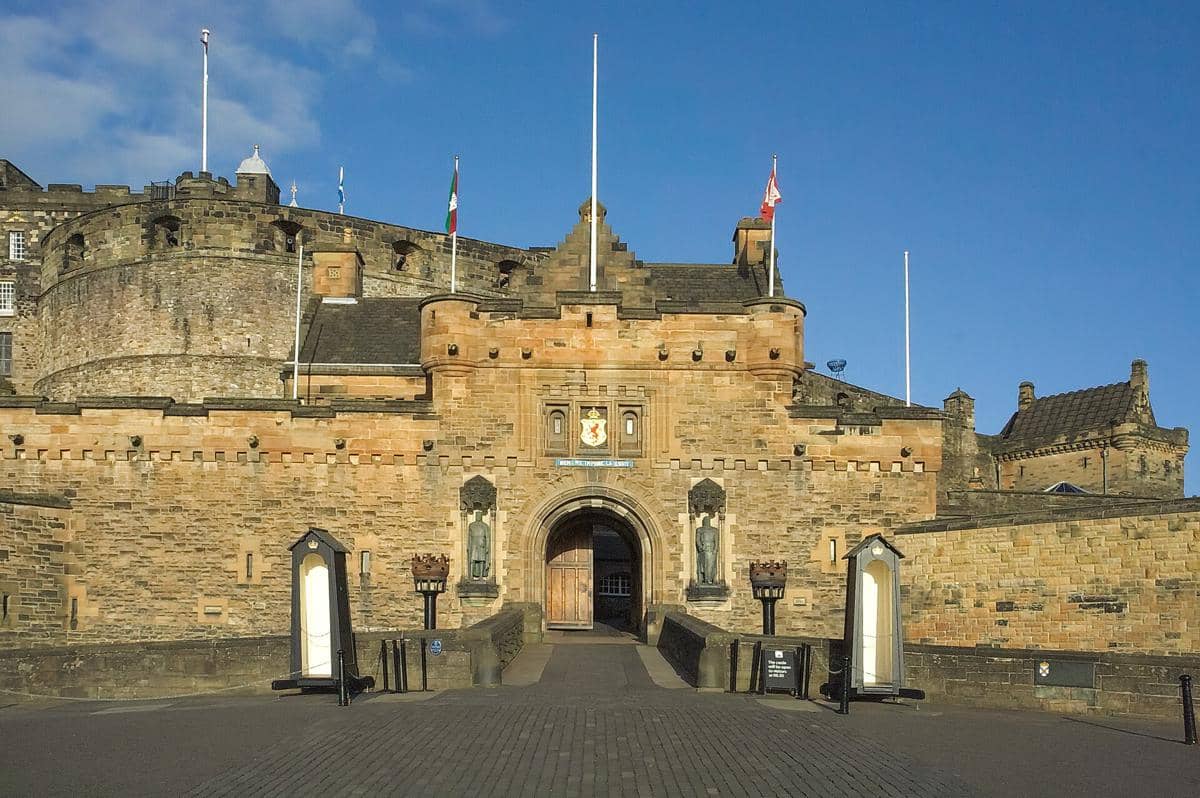 Edinburgh Castle di Skotlandia