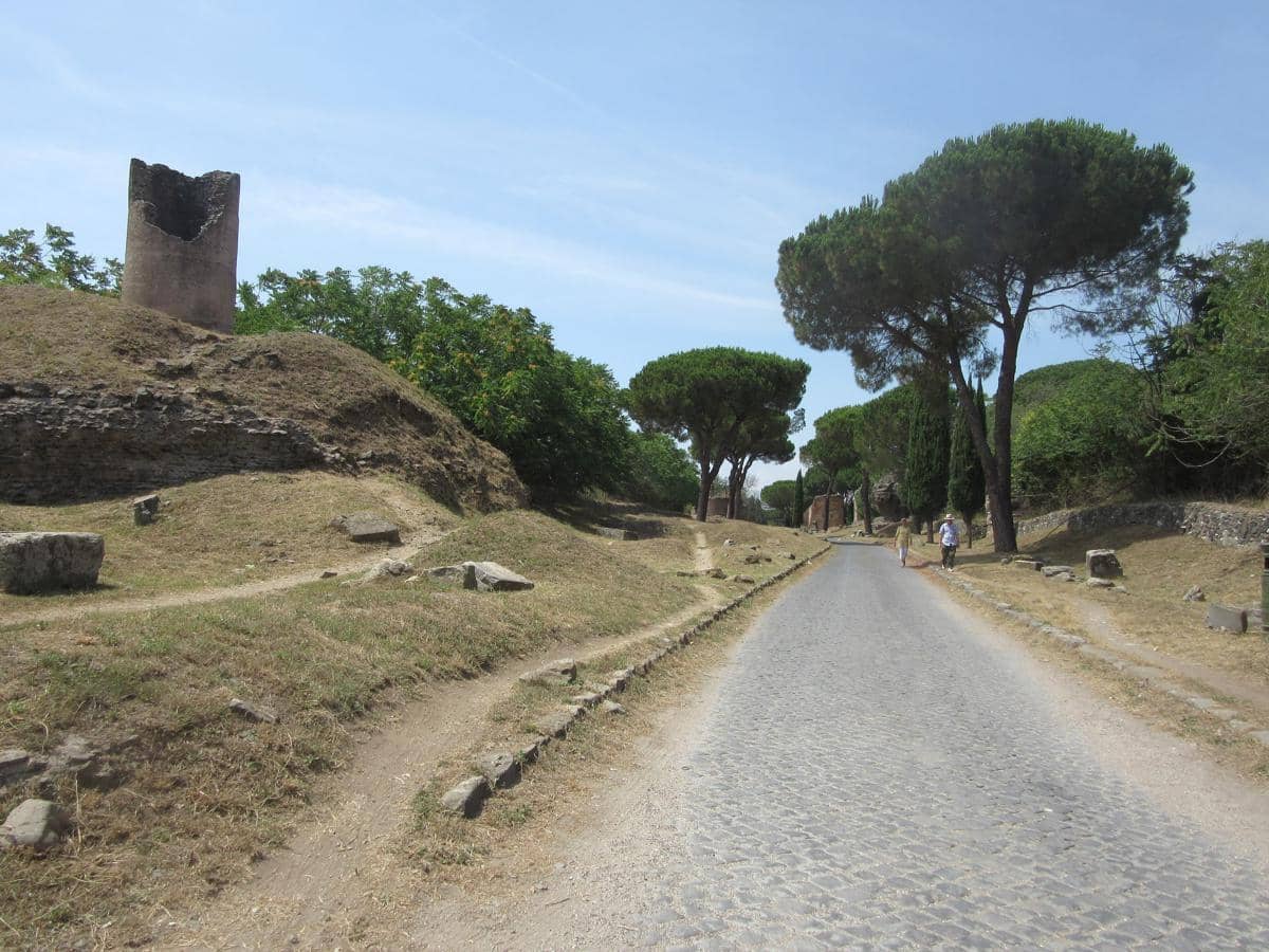Via Appia menjadi saksi bisu tragedi Spartacus