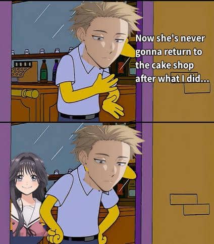 meme anime tentang belanja