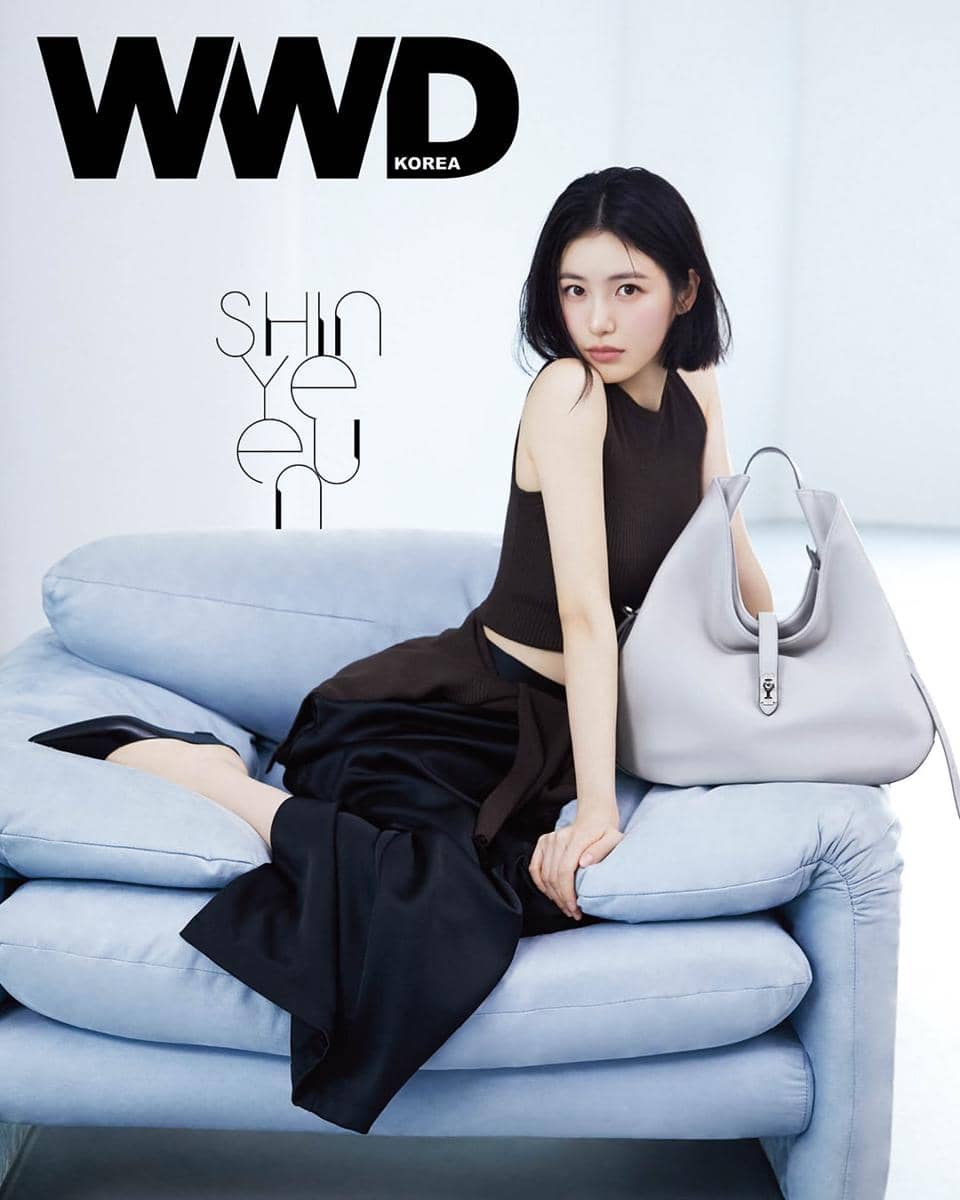 gaya elegan Shin Ye Eun dengan rambut pendek