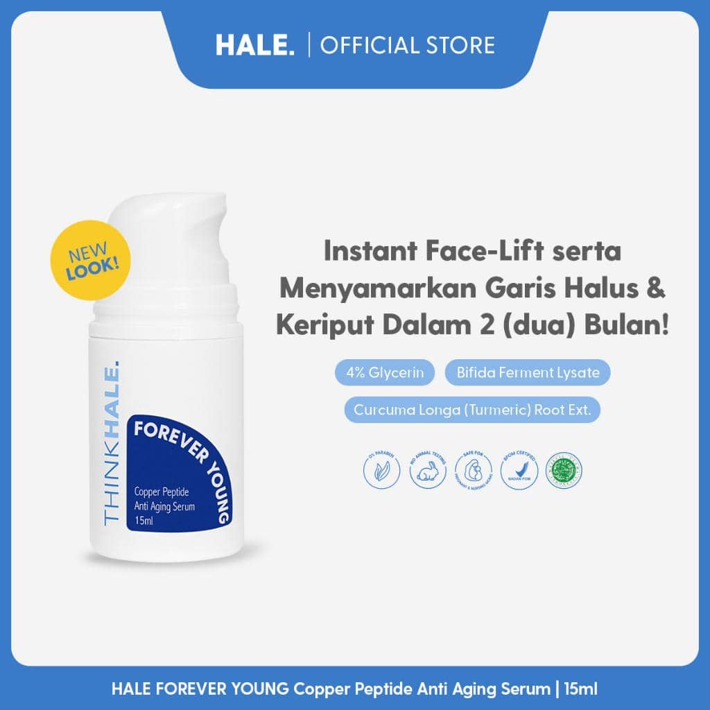Think Hale Forever Young Copper Peptide Anti Aging Serum