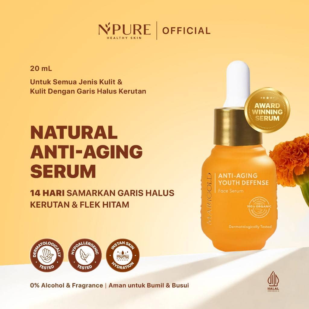 NPURE Anti-Aging Serum Marigold