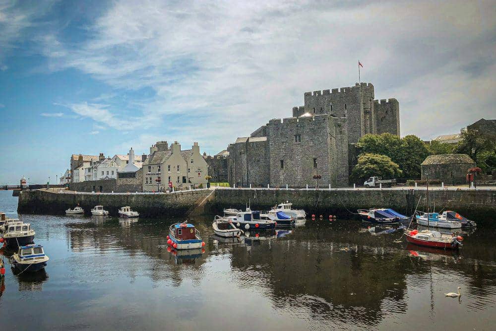 Kastil Rushen di Isle of Man