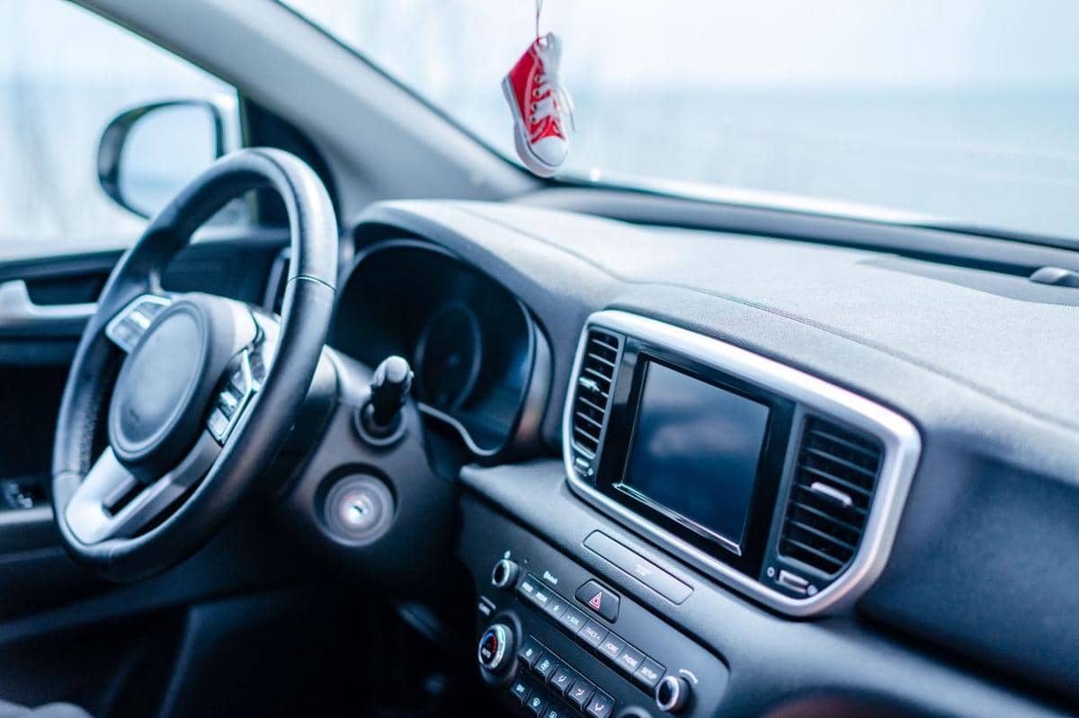 ilustrasi dashboard mobil