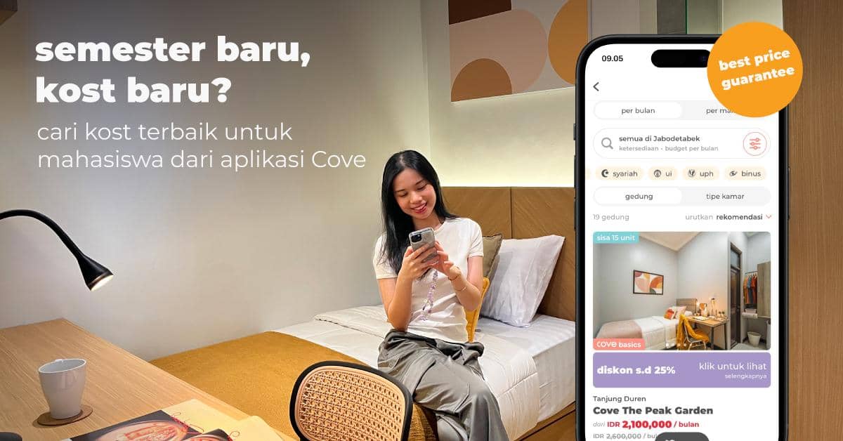 3 Standar Mahasiswa Saat Pilih Kos, Suka yang Privasi!