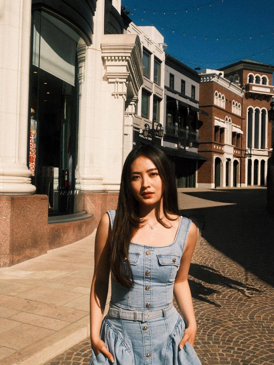 Natasha Wilona jalan-jalan di Rodeo Drive
