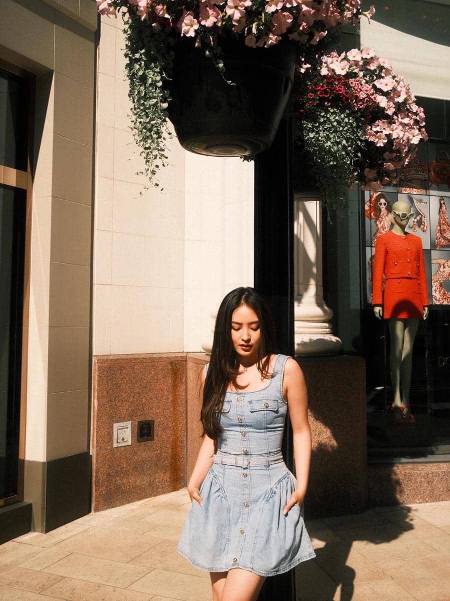 Natasha Wilona jalan-jalan di Rodeo Drive
