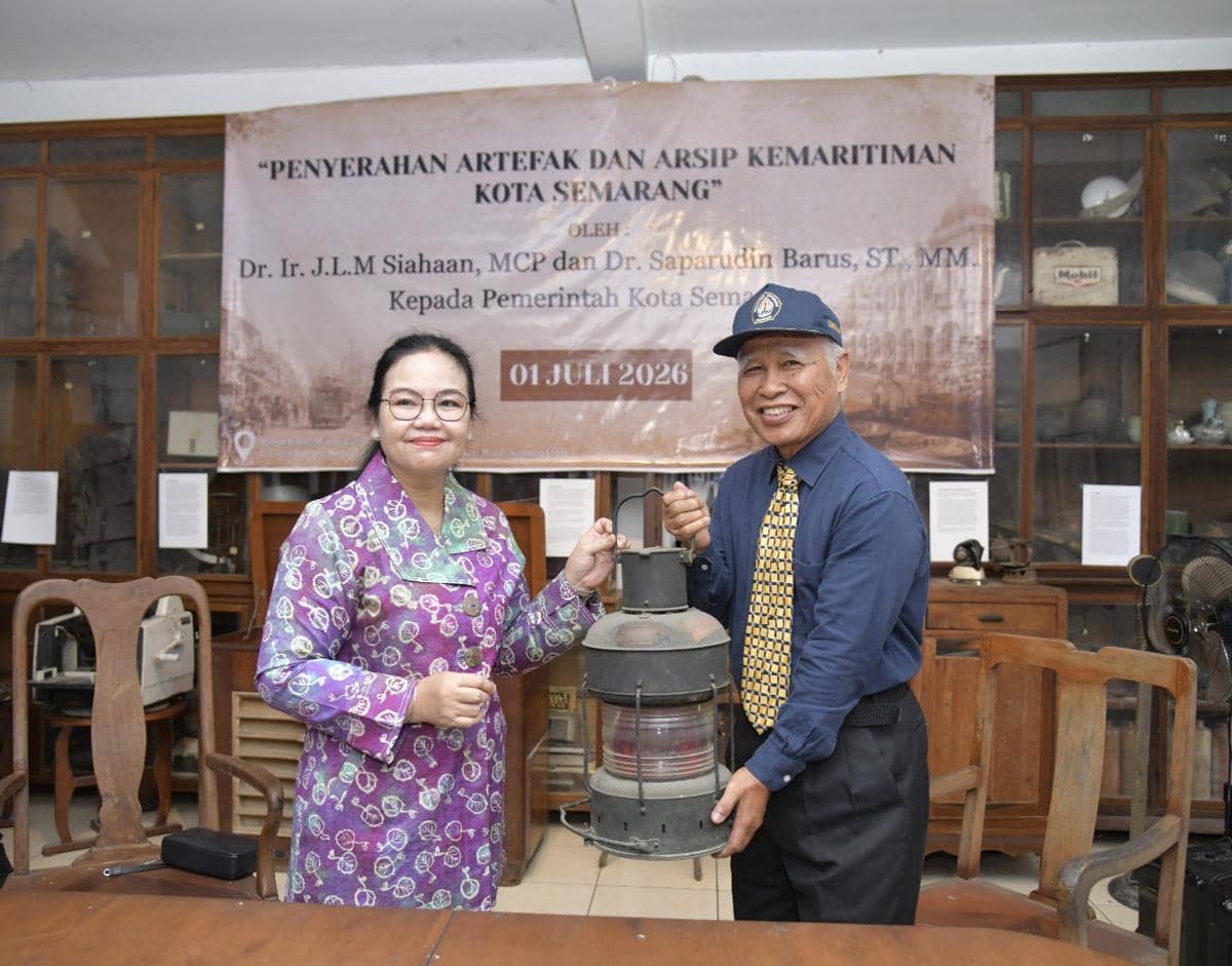 agustina, walikota semarang, artefak, arsip sejarah, peradaban maritim