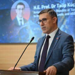 Duta Besar Turki untuk Indonesia Talip Kucukan dalam Forum ASEAN-Turki ‘Bridges of Progress: Advancing ASEAN-Turki Cooperation across Econom