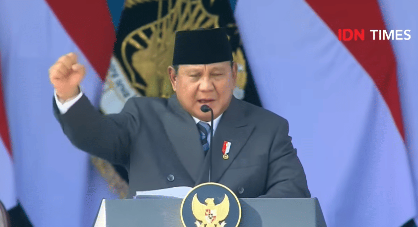 Prabowo: Tidak Mungkin Ada Keadilan Tanpa Pemerintah yang Bersih