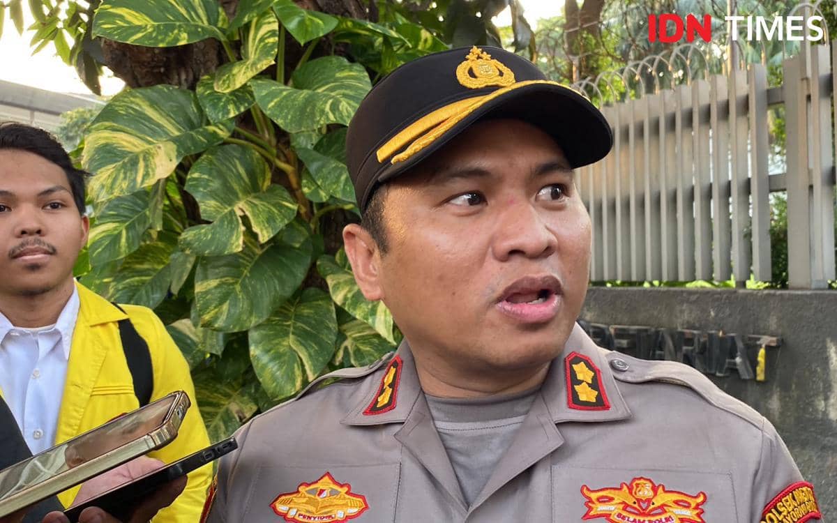 Momen Kapolsek Tinggalkan Wawacara dengan Jurnalis karena Dicecar Mahasiswa