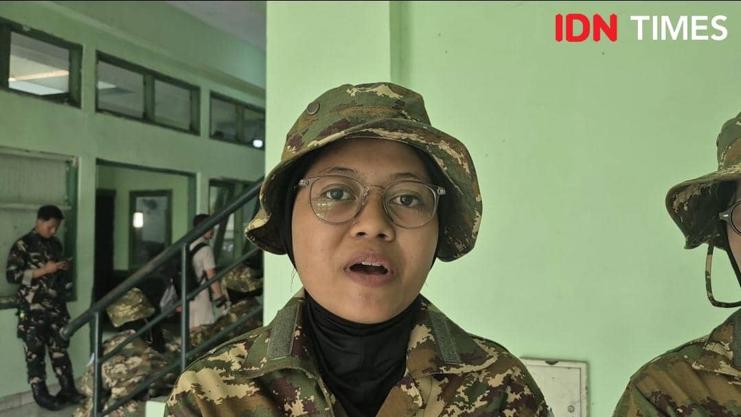 Cerita Calon Manajer Kopdes Pengidap Skoliosis Tetap Ikut Bela Negara