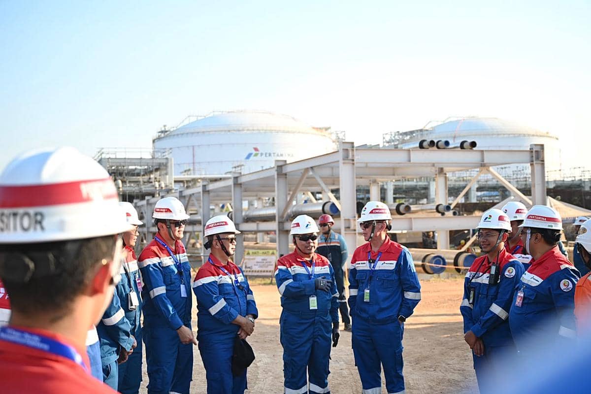 Tinjau Proyek Strategis Tuban, Komut Pertamina Lakukan Tiga Hal Ini