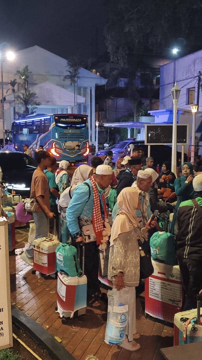 Kloter Terakhir Tiba di Bogor, 4 Jemaah Haji Dirujuk ke Rumah Sakit
