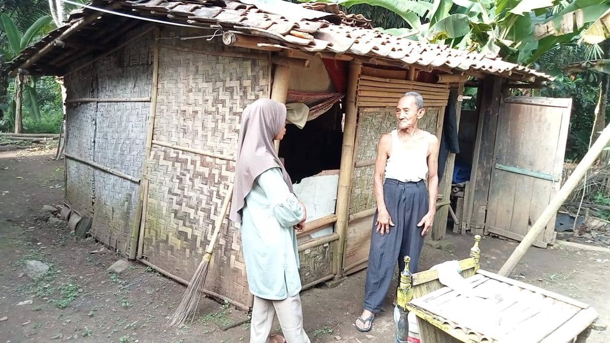 Nasib Miris Nurdin Kakek di Lebak Tinggal Sebatang Kara di Rumah Reyot