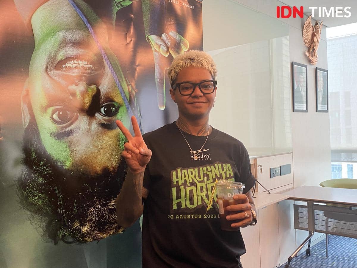 Kenapa Tepe Gak Ada di Poster Film Harusnya Horror? Ini Kata Reza Arap