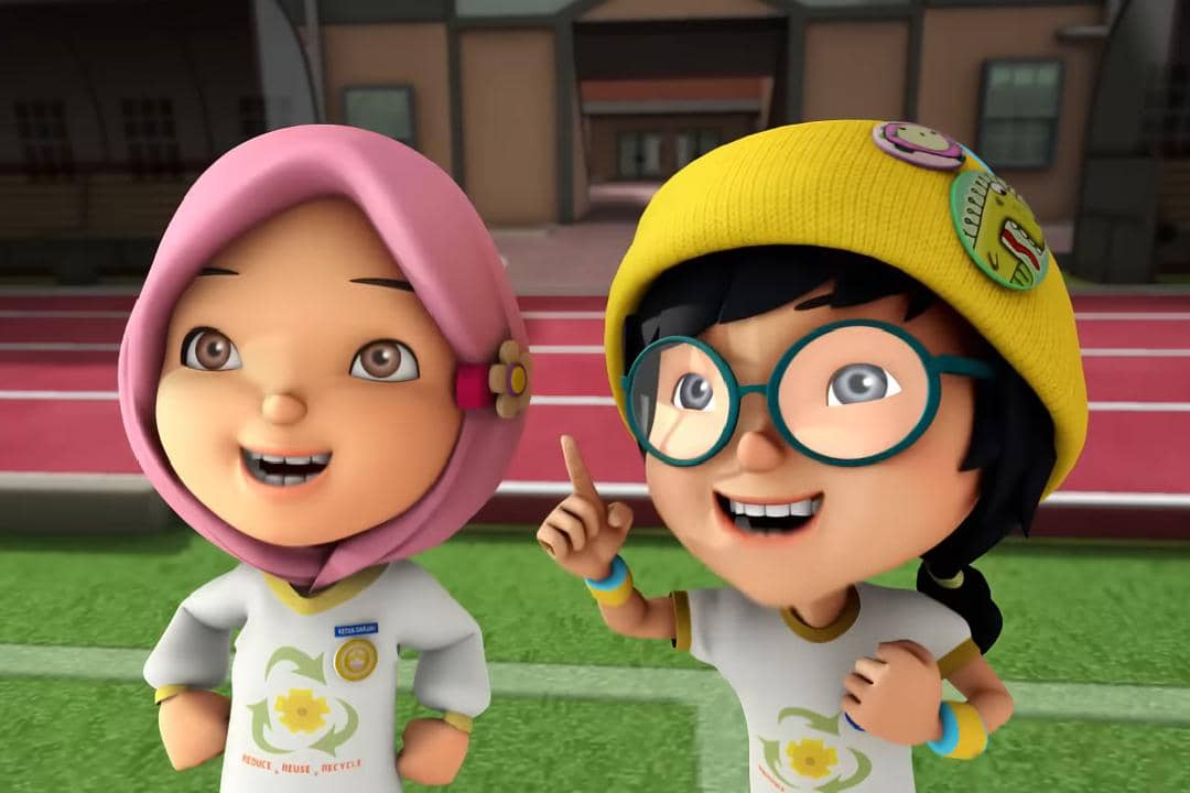 8 Momen Duo Yaya dan Ying, Karakter Superhero Cewek Ikonik di BoBoiBoy