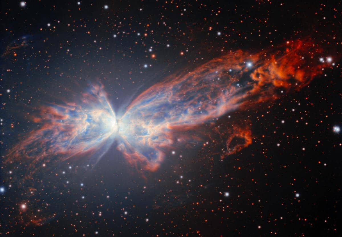 7 Fakta Unik Twin Jet Nebula, Kupu-kupu Kosmik dari Dua Bintang
