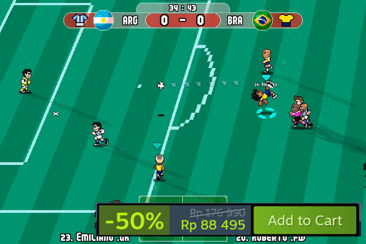 Pixel Cup Soccer