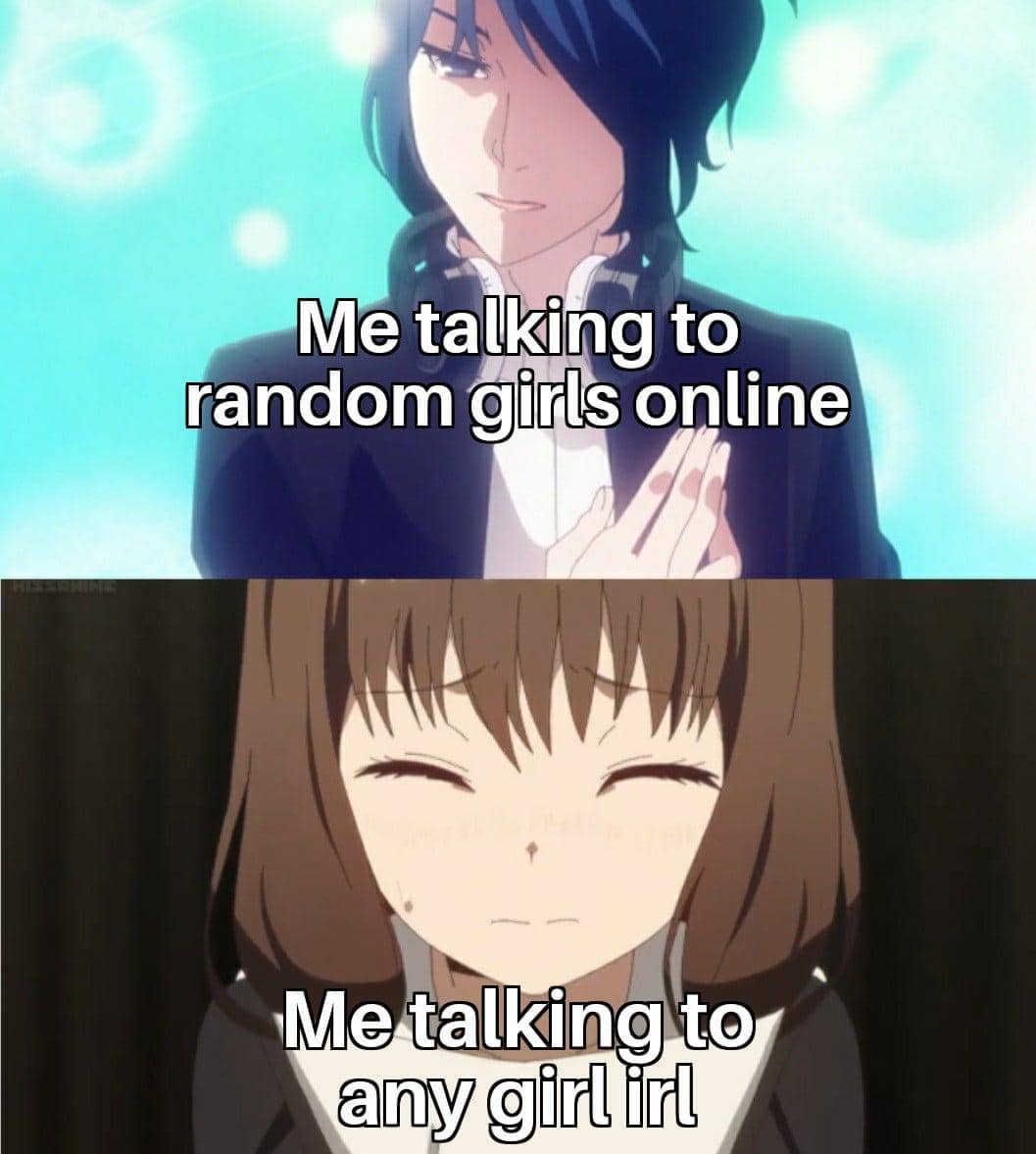 meme anime tentang momen horor