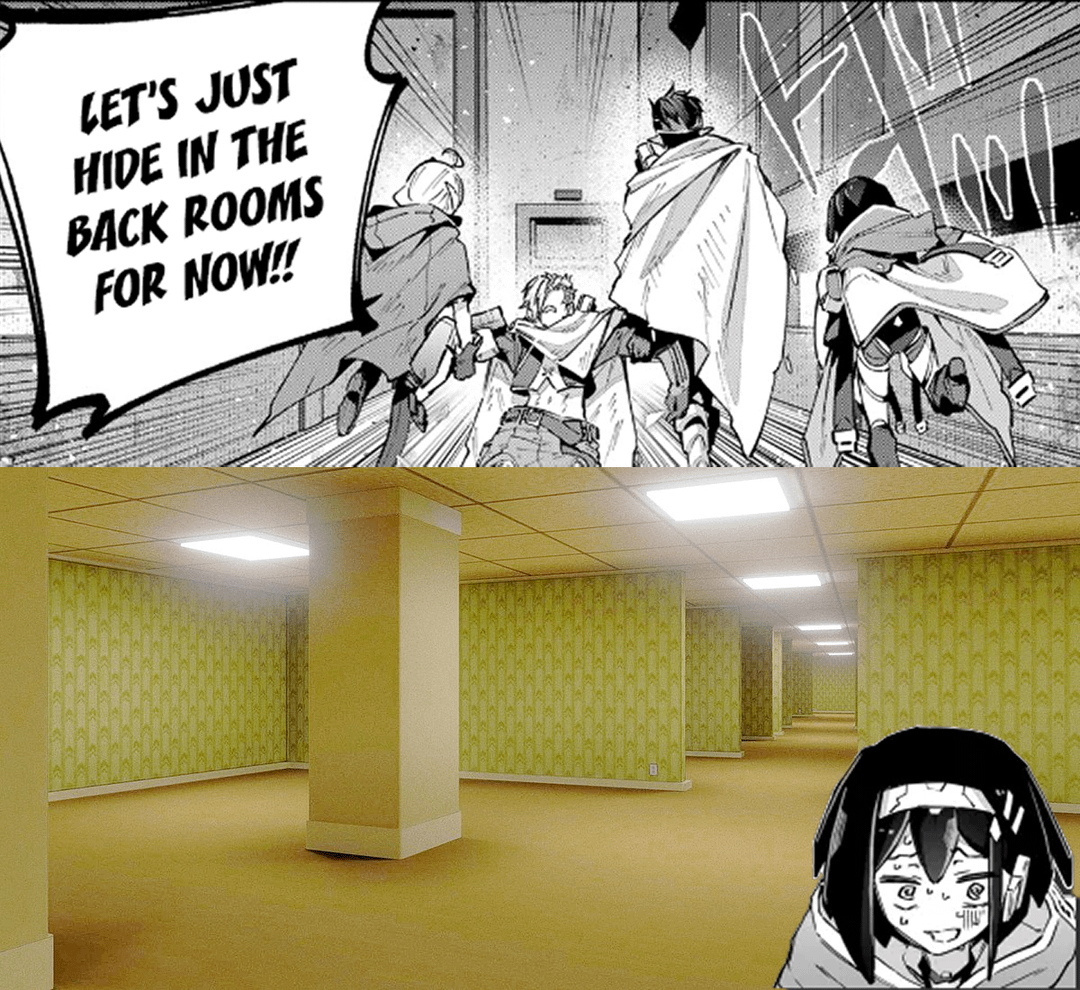 meme anime tentang momen horor