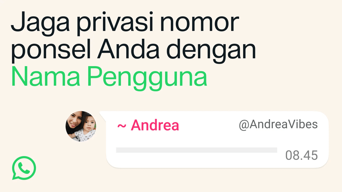 contoh Username WhatsApp