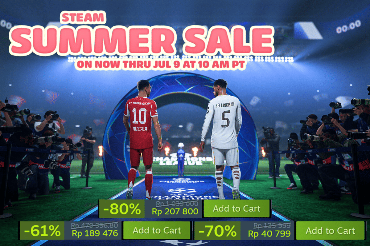 6 Diskon Game Sepak Bola di Steam Summer Sale 2026