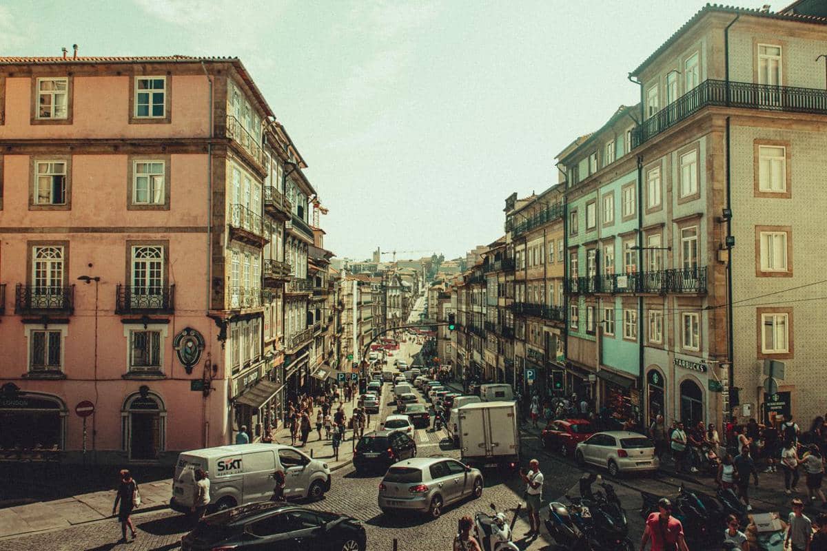 ilustrasi Lisbon, Portugal, Eropa