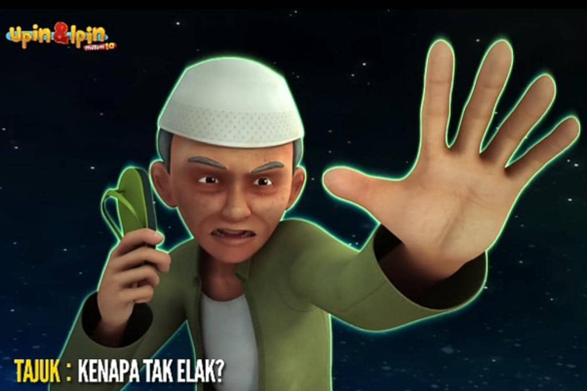 5 Momen Tok Dalang Lupa Umur di Upin & Ipin, Lincah Banget!
