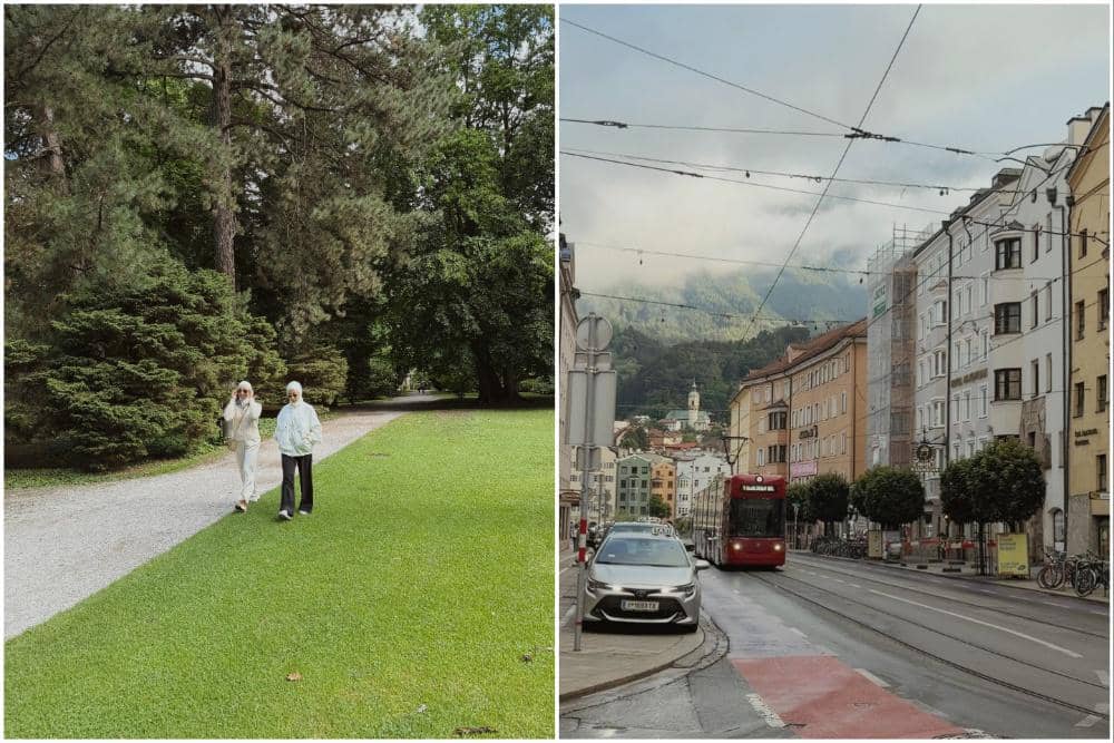 8 Potret Nikita Willy Jalan-jalan di Kota Innsbruck, Austria!