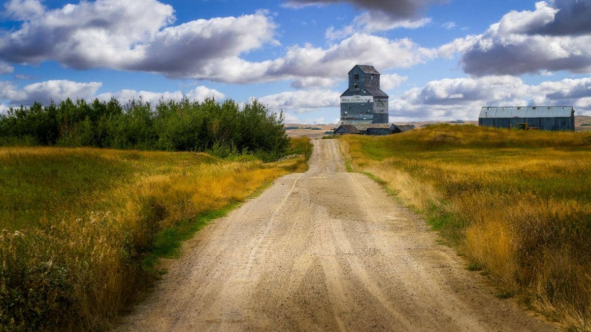 ilustrasi panorama di Saskatchewan