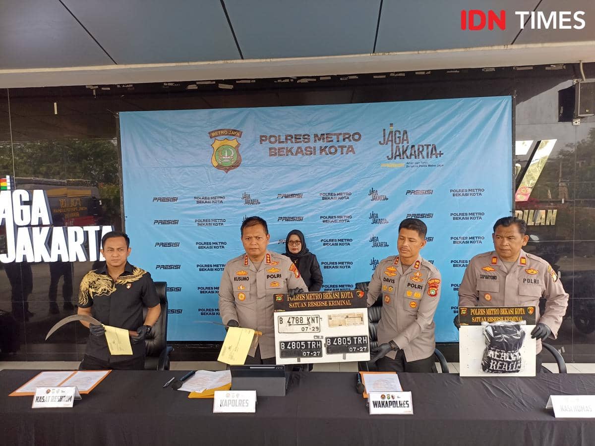 Pria di Bekasi Tewas Dibacok Begal saat Pertahankan Sepeda Motor