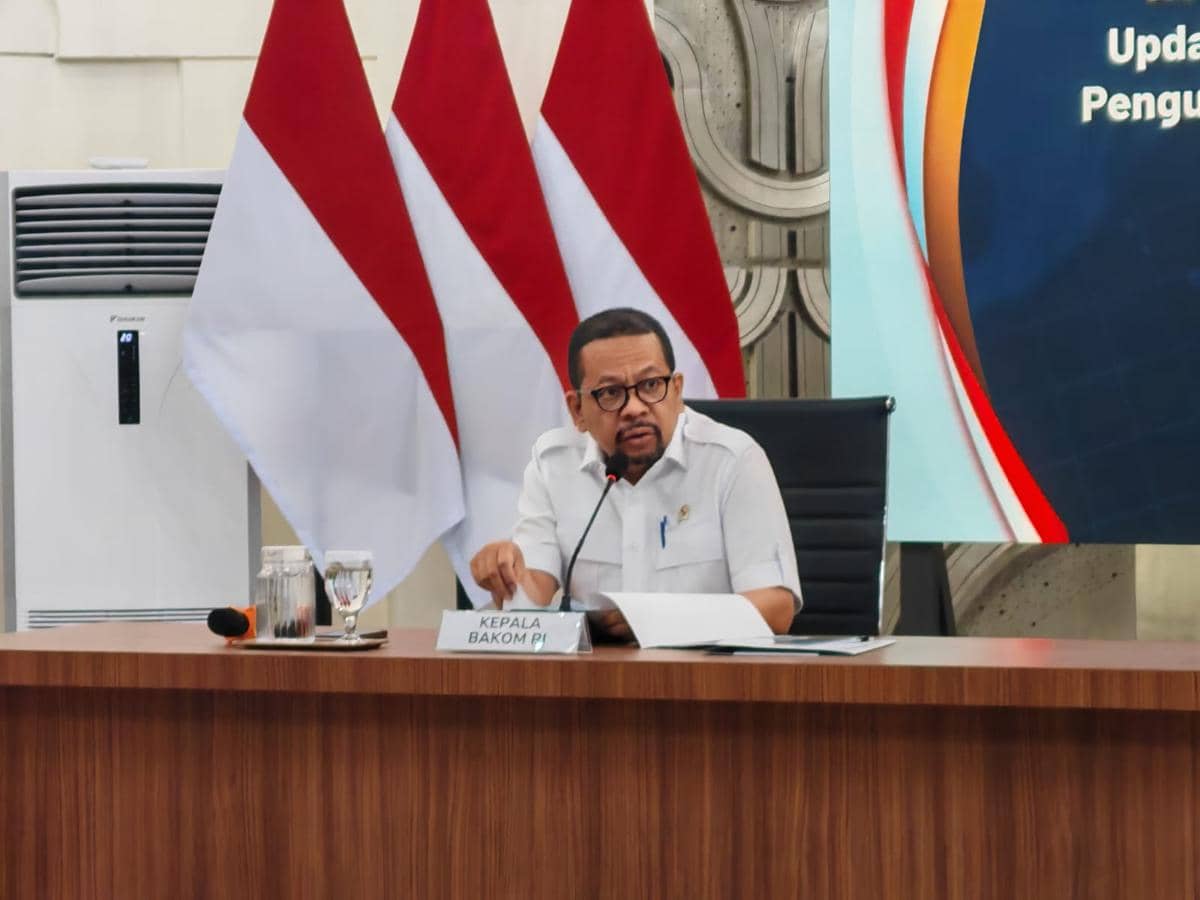 Kepala Badan Komunikasi (Bakom) Pemerintah, M. Qodari (IDN Times/Ilman Nafi'an)