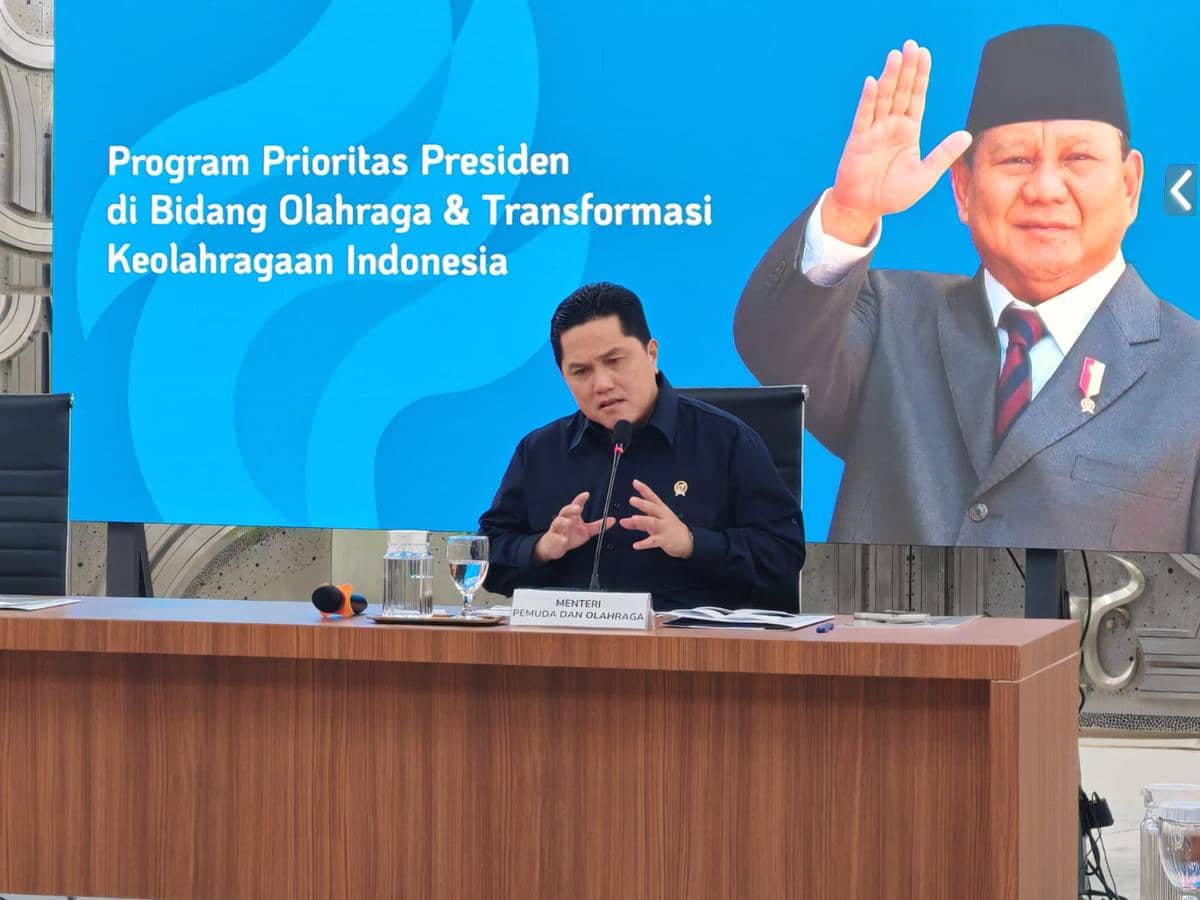 Erick Thohir: Olahraga Jadi Branding Nasional Bukan Beban