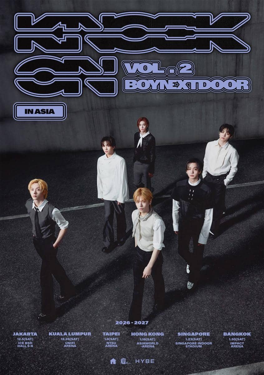 poster konser BOYNEXTDOOR (x.com/BOYNEXTDOOR_KOZ)