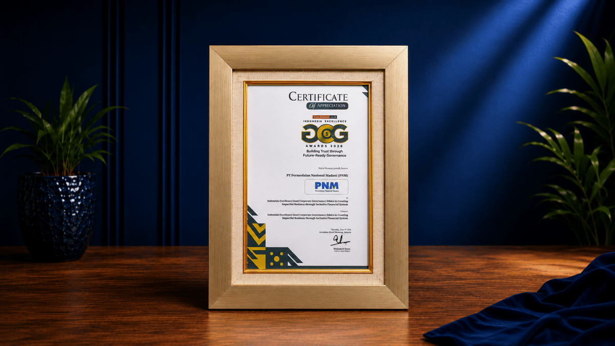 Raih GCG Awards 2026, PNM Buktikan Tata Kelola Berdampak Sosial