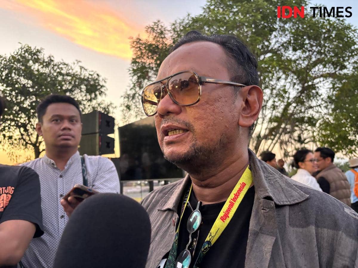 Founder Prambanan Jazz Festival, Anas Alimi. (IDN Times/Herlambang Jati Kusumo)