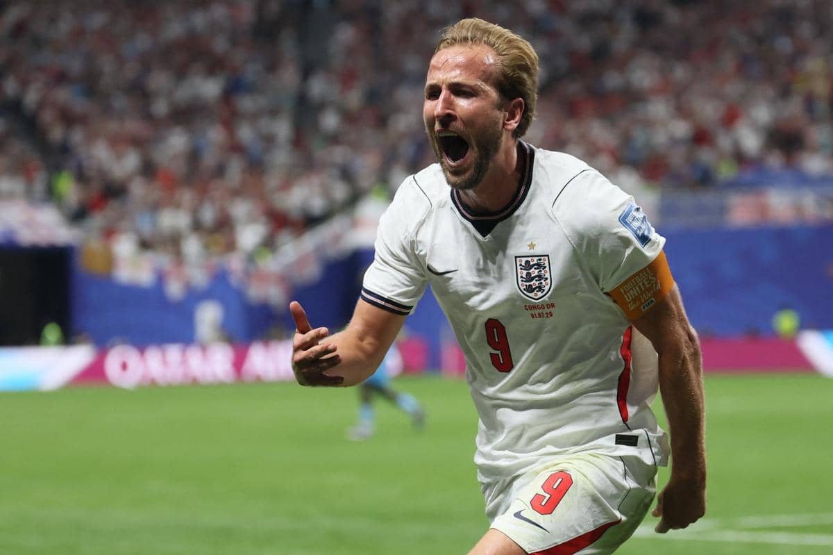 Harry Kane Selamatkan Inggris dari RD Kongo, Menang 2-1
